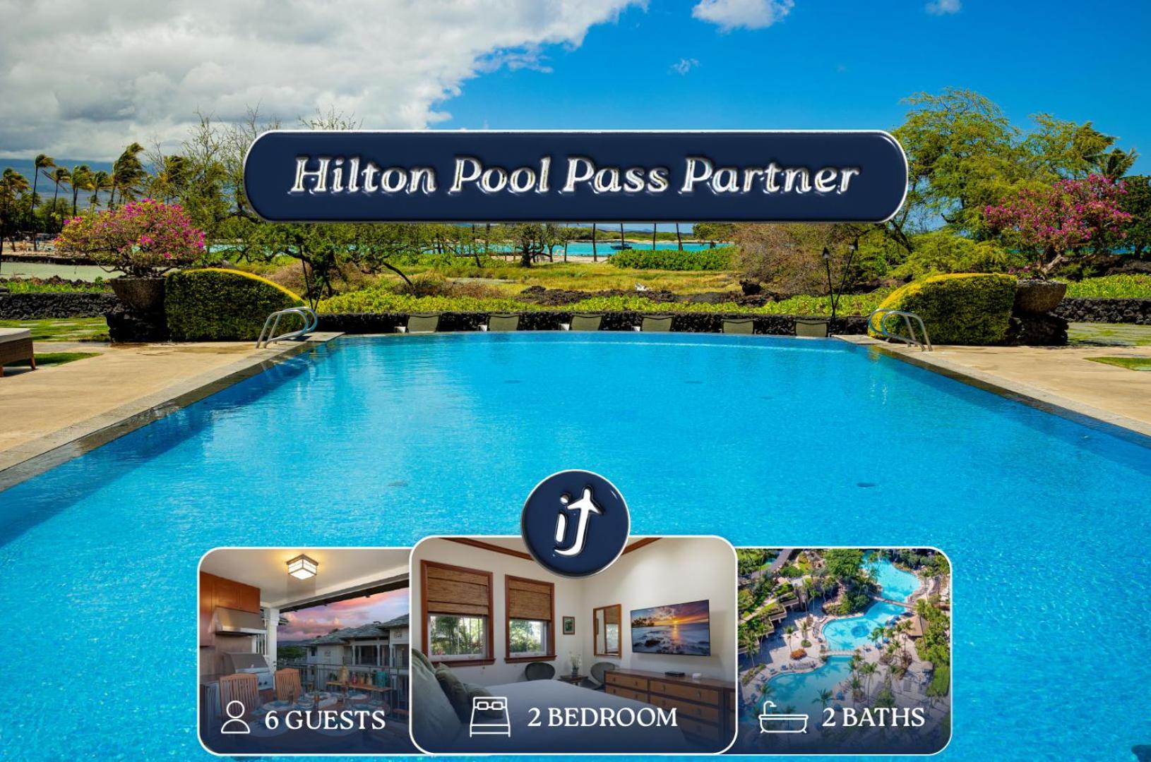 Hilton Pool Pass Included, Kolea - Luxe Penthouse Villa Waikoloa Exterior foto